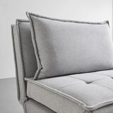 Bessagi Home zofa layla, svetlo siva, ležišče | Shoptok.si