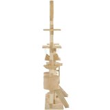  Penjalica za mačke sa stupovima za grebanje od sisala 230 - 250 cm bež | shoptok.hr