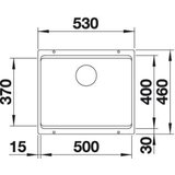 Blanco sudopera etagon 500-U 500x400/200 mm- tartuf | ePonuda.com