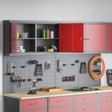  Set ormara za alate 6 kom. Crvena Čelik s prahom premazan | shoptok.hr