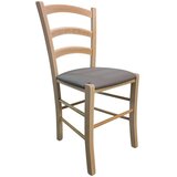 stolica Paesana-Natur / cappuccino-Tapecirano sjedite cijene