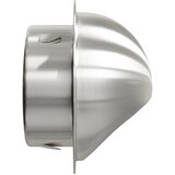  Pokrov ventilacije 2 pcs Srebrno 80 mm Nehrđajući čelik | Eponuda.ba