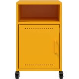  Noćni ormarići 2 kom boje senfa 36x39x59 cm čelični | shoptok.hr