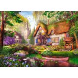 Puzzle 1000 Premium Plus - Tea Time: A cottage in the forest Trefl 10804 | shoptok.hr