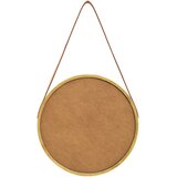  Zidno ogledalo s trakom 40 cm zlatno | shoptok.hr