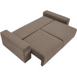 Livetastic ZOFA S POSTELJNO FUNKCIJO, rjava tekstil | Shoptok.si