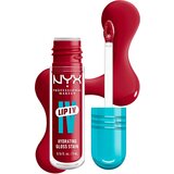 NYX Professional Makeup Lip I.V. Hydrating Gloss Stain sjajilo za usne 5 ml nijansa 11 Red-y.Set.Wet! | shoptok.hr