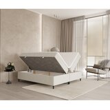 Maison de Rêve Kremno bela boxspring postelja s prostorom za shranjevanje 200x200 cm Araya – | Shoptok.si