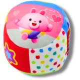 Soft Ball With Rattle For Toddlers Colorful 9cm | Shoptok.si