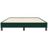 Box Spring krevet bez madraca tamnozeleni 160x210 cm samt | shoptok.hr