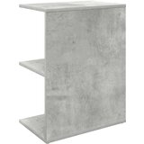 vidaXL Noćni ormarić beton siva 46,5x29x61 cm konstruiranog drva | shoptok.hr