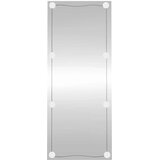  Zidno ogledalo s LED svjetlima 40 x 100 cm stakleno pravokutno | shoptok.hr