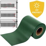 springos traka za ogradu 19 cm x 35 m, tamnozelena, s 20 kopči | shoptok.hr