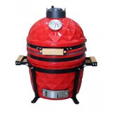 Keramični žar Kamado Pro 15″ Diamond- rdeč Cene