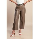Fenzy Kožne Hlače Veće Veličine 7/8, Bež | shoptok.hr