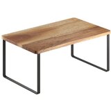 Metaltex Mat črna/naravna lesena dodatna kuhinjska polica 32x19 cm York – | Shoptok.si