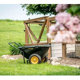 Polar Plastična vrtna kolica tačke Cub Cart | 198 litara | Crna | 127x71x74 cm | BRANDED IN THE USA | shoptok.hr