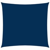 vidaXL Jedro protiv sunca od tkanine Oxford četvrtasto 7 x 7 m plavo | shoptok.hr
