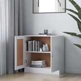 Ormarić za knjige bijeli 82,5 x 30,5 x 80 cm konstruirano drvo | shoptok.hr