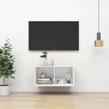  Zidni TV ormarić bijeli 37 x 37 x 72 cm od iverice | shoptok.hr