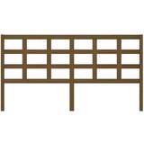  Uzglavlje za krevet boja meda 185 5x4x100 cm masivna borovina | shoptok.hr