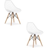 Brandless SAKAI stol - bel x 2, (22030528) Cene