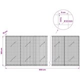  Gabion s žicom debljine 3 5 mm i mrežom 5x5 cm 650x10x100 cm - 10 cm 100 cm 650 cm | shoptok.hr