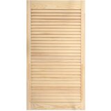vidaXL vrata sa žaluzinama od masivne borovine 99,3 x 39,4 cm | shoptok.hr