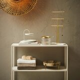 MID.YOU KONZOLNA MIZICA, 79,5/80,5/26 cm bela | Shoptok.si