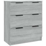 Maison Chic Komoda - Predalnik siva sonoma 60x30x70 cm inženirski les, (21717205) Cene