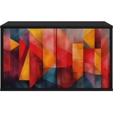  ormar za montažu na zid HEESCH 69 x 33 x 40 cm Crni hrast | shoptok.hr