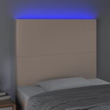  LED uzglavlje boja cappuccina 100x5x118/128 cm od umjetna koža | Eponuda.ba
