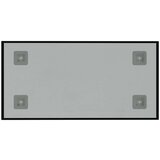 vidaXL Zidna magnetna ploča crna 40 x 20 cm od kaljenog stakla | shoptok.hr