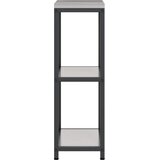  Kuhinjsko skladištenje s policom Srebrno 30 x 50 x 92 cm Čelik | shoptok.hr