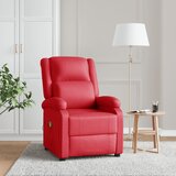 vidaXL Masažna fotelja od umjetne kože crvena Cijene