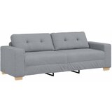  Dvodijelni set sofa s jastucima, svijetlo siva tkanina | Eponuda.com