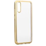  Gumijasti / gel etui Clear Case za Huawei P20 - zlati | Shoptok.si