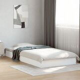 Maison Chic Posteljni okvir - Enojna postelja - Postelja za odrasle bel 90x190 cm inženirski les-J6220, (21770283) | Shoptok.si