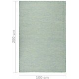  tepih ravnog tkanja 100 x 200 cm tirkizni | shoptok.hr