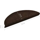  Samoljepljivi otirači za stepenice 5 kom smeđi 56 x 17 x 3 cm | shoptok.hr