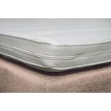 CARRYHOME POSTELJA BOXSPRING 180 cm x 200 cm , tekstil svetlo rjava | Shoptok.si