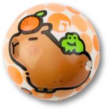  Pjenasta loptica za igru sa motivom Kapibare 6.5 cm - uzorak &amp;scaron;aljemo nasumično Slike