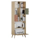 Hanah home Bookshelf Tkt-940-Fx-1, 67x181x30 cm, Šarene | Eponuda.ba