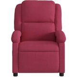  Naslanjač vinsko rdeč žamet | Shoptok.si