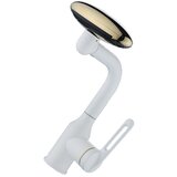 INF Mešalna armatura za umivalnik s 60 cm dovodnimi cevmi White, (21534279) Cene