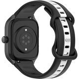 INF dvo-barvni dizajn paščka za uro black+white 20 mm, (21733931) | Shoptok.si