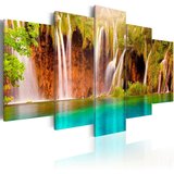  Slika - Forest waterfall 100x50 Cijene
