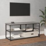vidaXL TV omarica siva sonoma 103x38x46,5 cm inženirski les in jeklo Cene