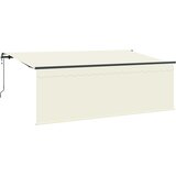  Povlačivi tende Krema 350 x 200 cm Poliester i aluminij | shoptok.hr