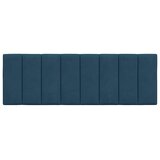  Jastuk za uzglavlje Hanko plavi 120 cm baršunasti | Eponuda.com